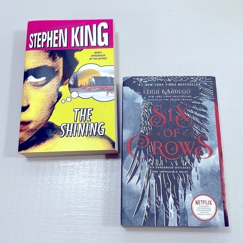 Stephen king & Leigh Bardugo novels​​​​​​​​​​​​​​